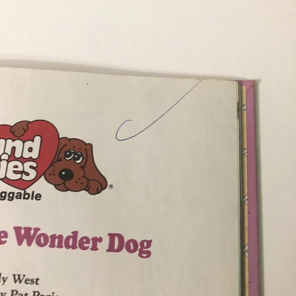 Vtg 1986 Pound Puppies Snowball the Wonder Dog  A Golden Book - Picture 10 of 16